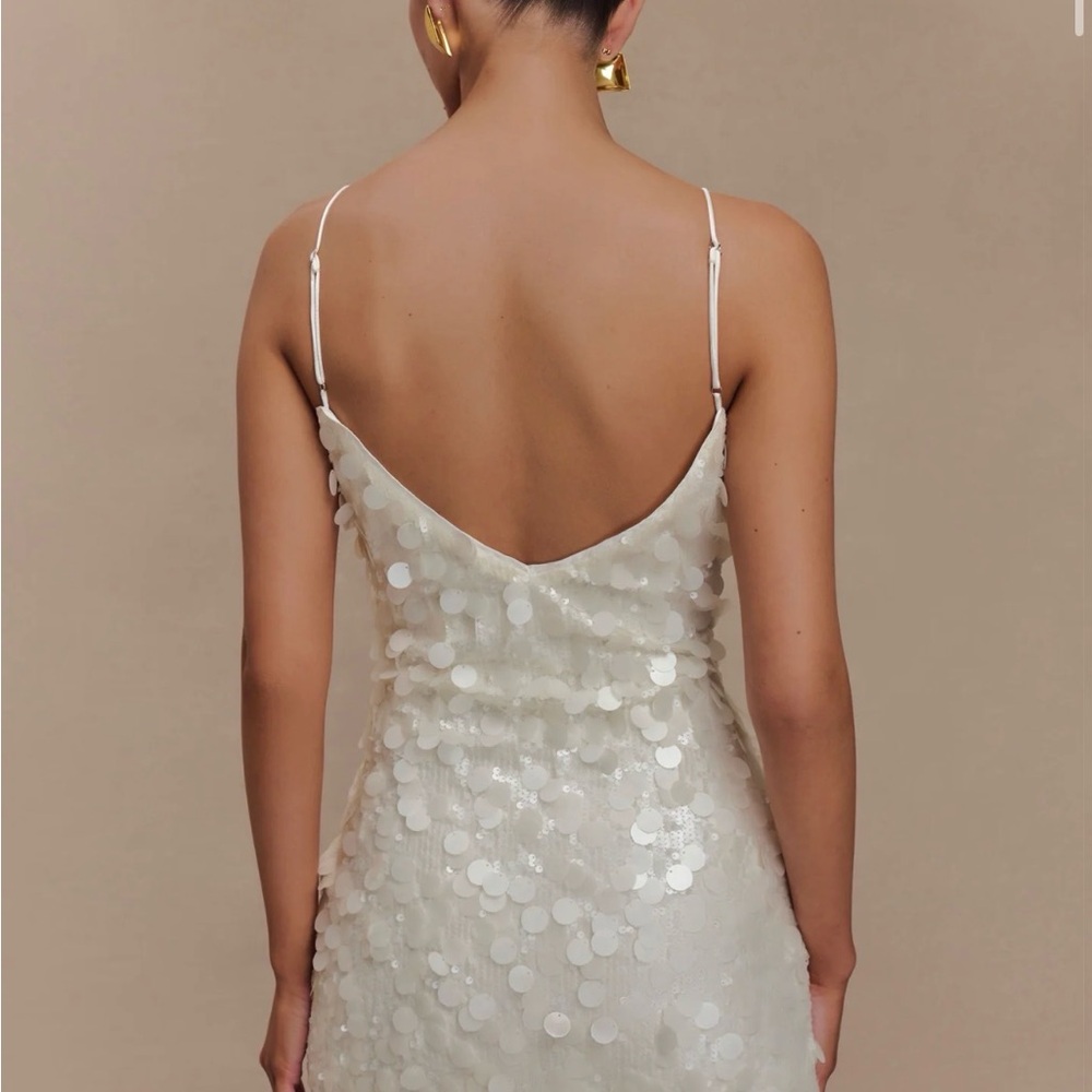 Meshki Romilly Dress - Ivory - Picture 2 of 3